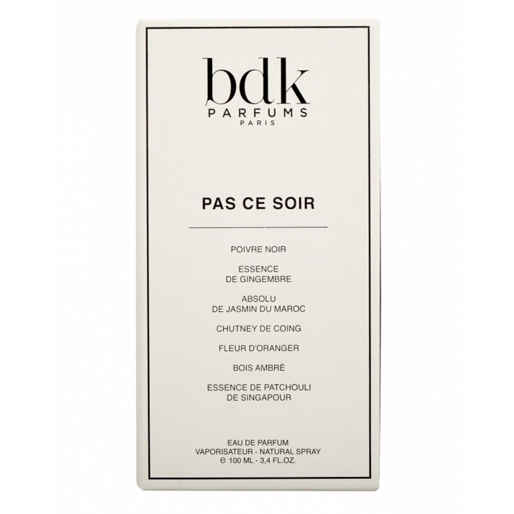 BDK Parfums "Pas Ce Soir"