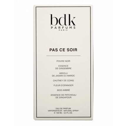 BDK Parfums "Pas Ce Soir"